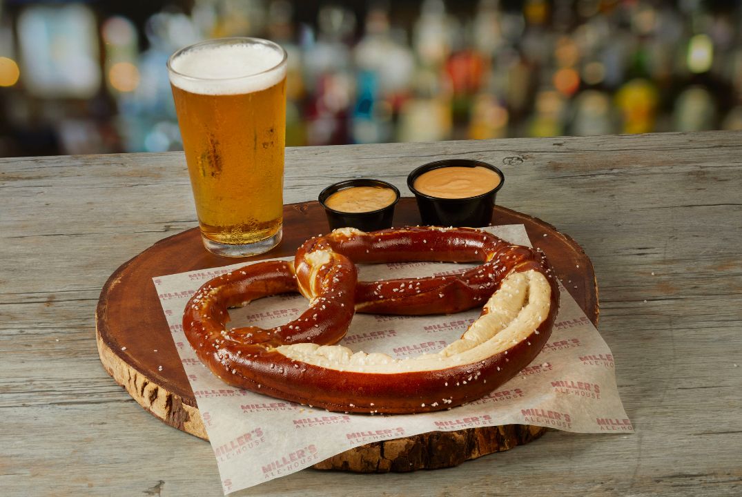 Warm Bavarian Pretzel