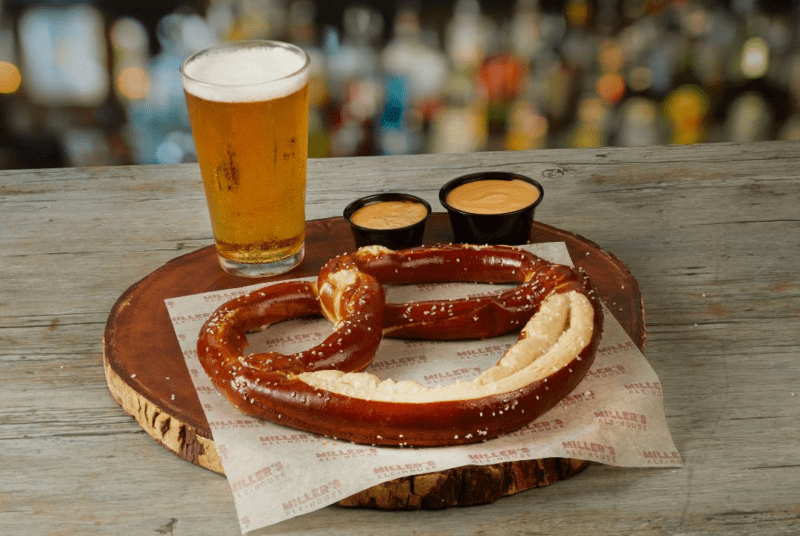 Warm Bavarian Pretzel